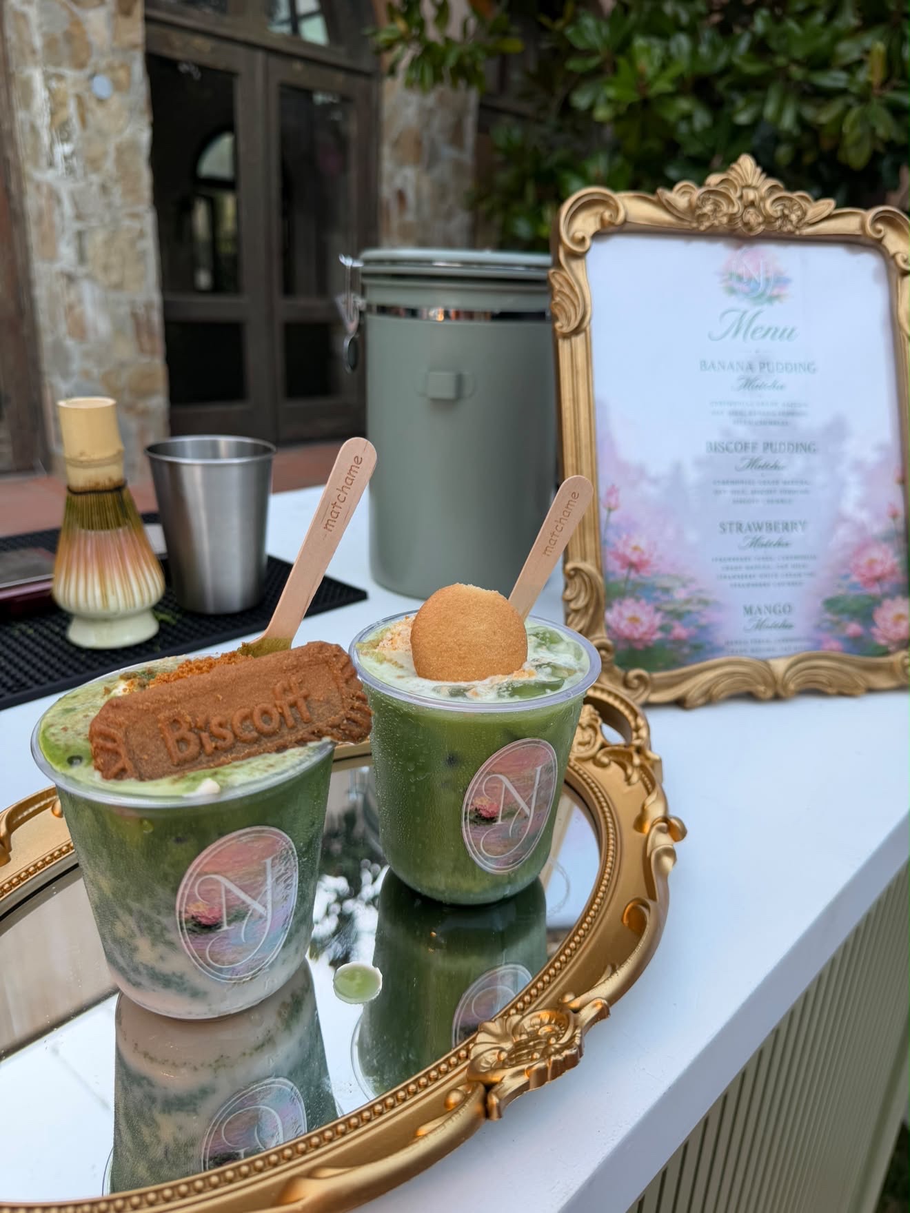Signature matcha flight